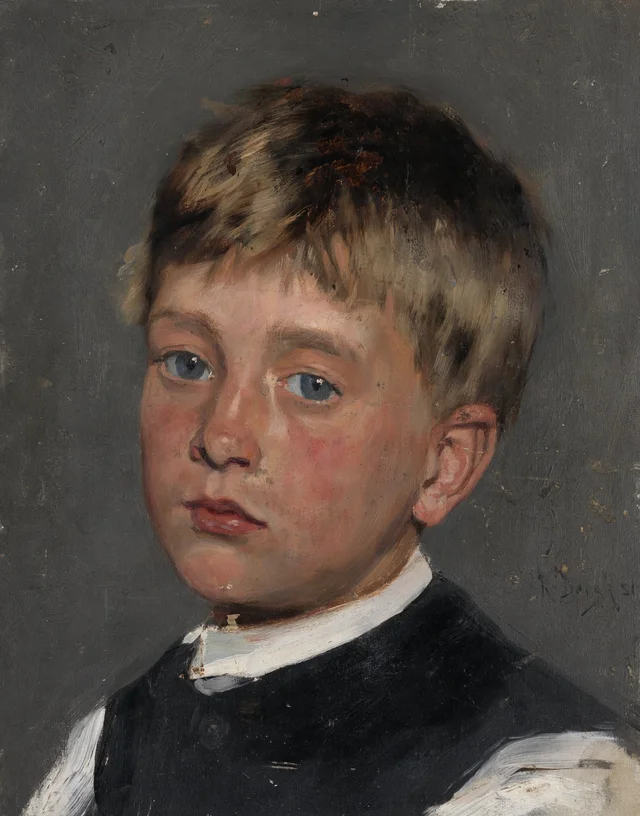 Retrato de um menino, Richard Bergh