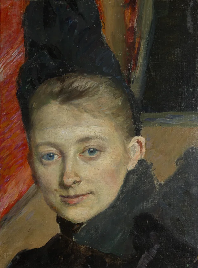 Retrato da primeira esposa do artista, nascida Klemming, Richard Bergh