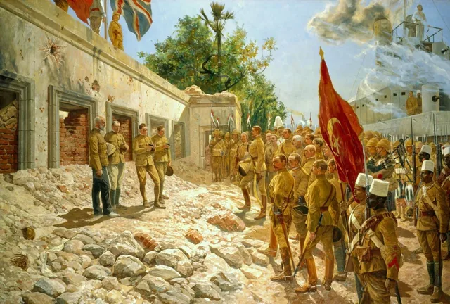 The Memorial Service for General Gordon, 4 September 1898, Richard Caton Woodville