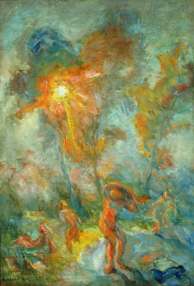 Bathers, Rihard Jakopič