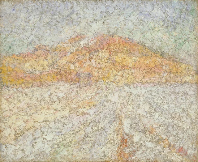 Kamnitnik under Snow, Rihard Jakopič