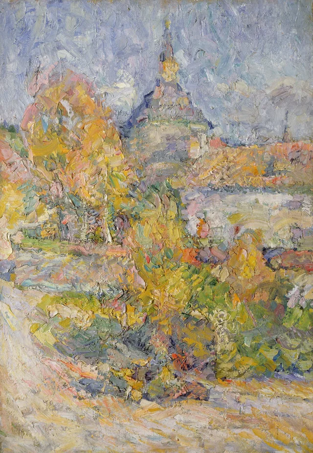 Križanke in Autumn, Rihard Jakopič