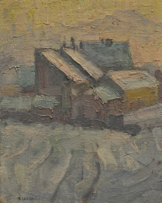 Winter Landscape, Rihard Jakopič