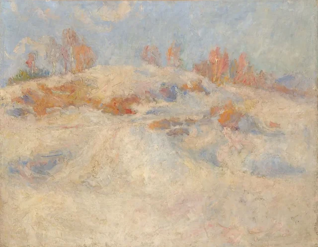 Winter Landscape, Rihard Jakopič