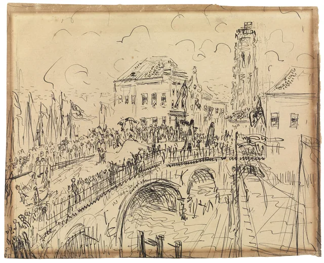 Cavalgada no Hoogbrug em Mechelen - Opsinjoorke