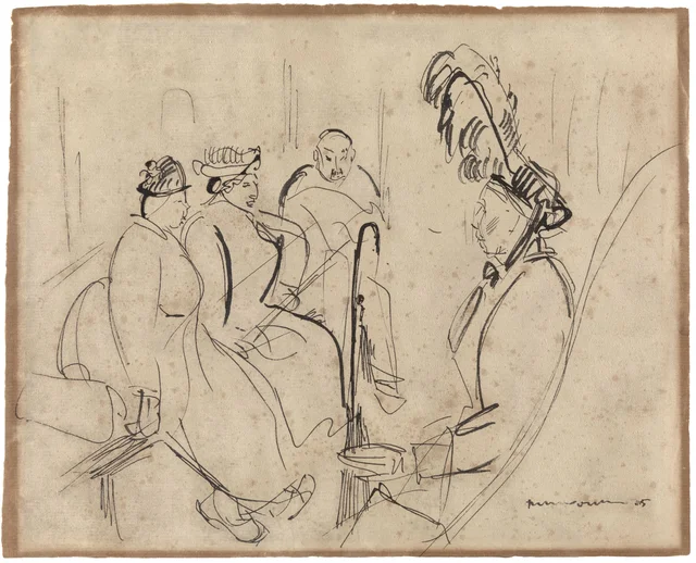 No trem, Rik Wouters