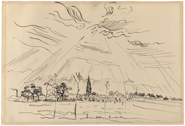 Paisagem perto de Amersfoort, Rik Wouters