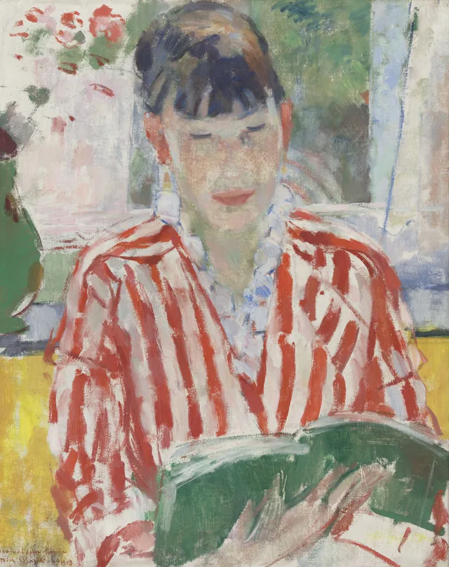 Mulher lendo, Rik Wouters