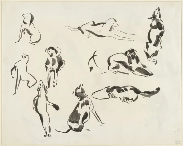 Nove estudos de um cão, Rik Wouters