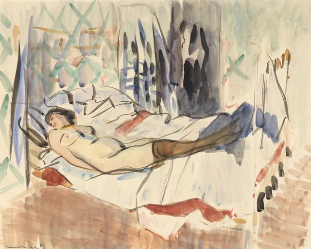 Mujer en reposo, Rik Wouters