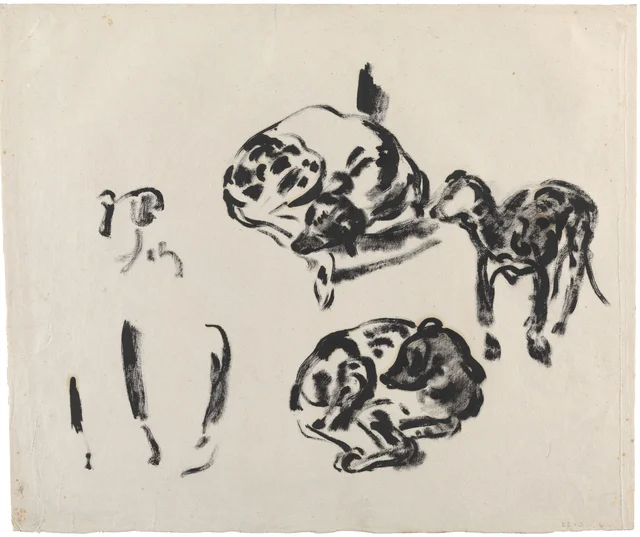 Étude de chiens, Rik Wouters
