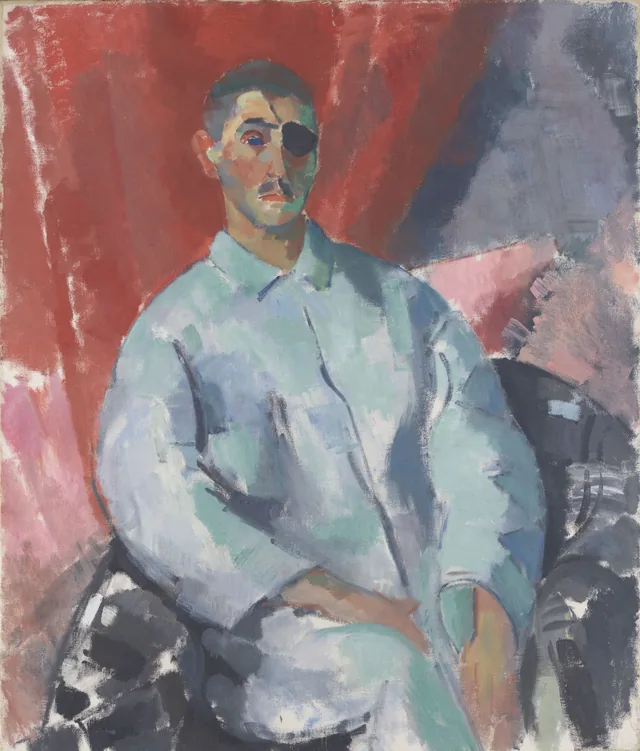Autorretrato com a venda preta, Rik Wouters