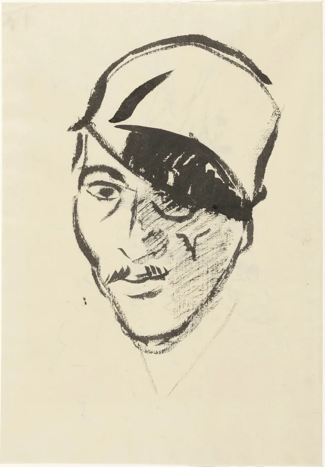 Autorretrato com a venda preta, Rik Wouters