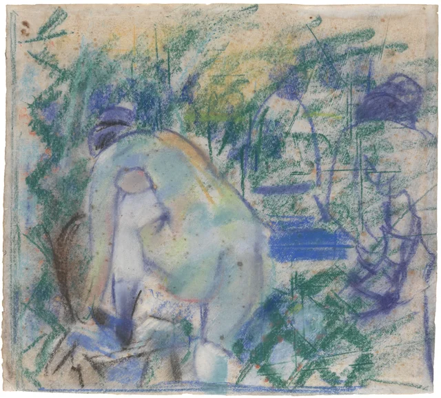 Mulher calçando-se, Rik Wouters