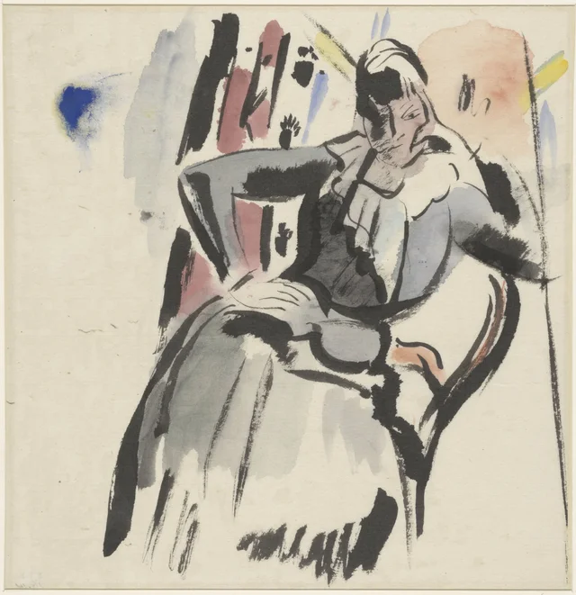 Mulher sentada, Rik Wouters