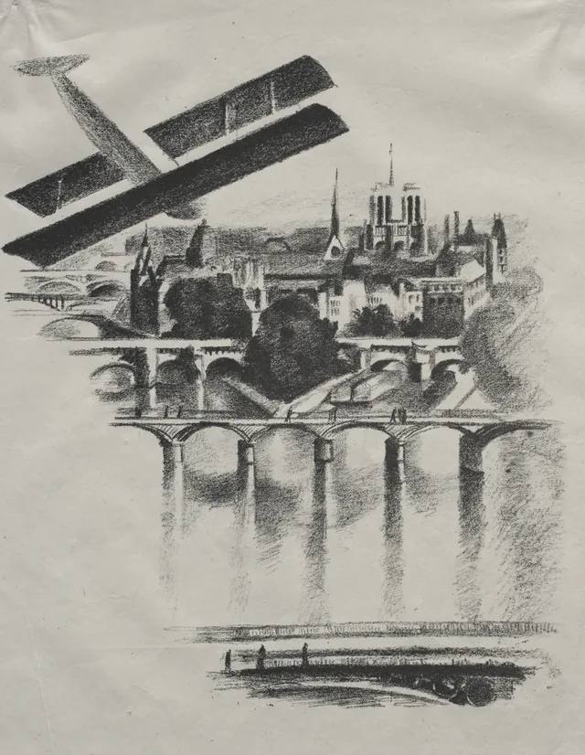 Allo Paris! As Pontes de Paris e Notre-Dame, Robert Delaunay