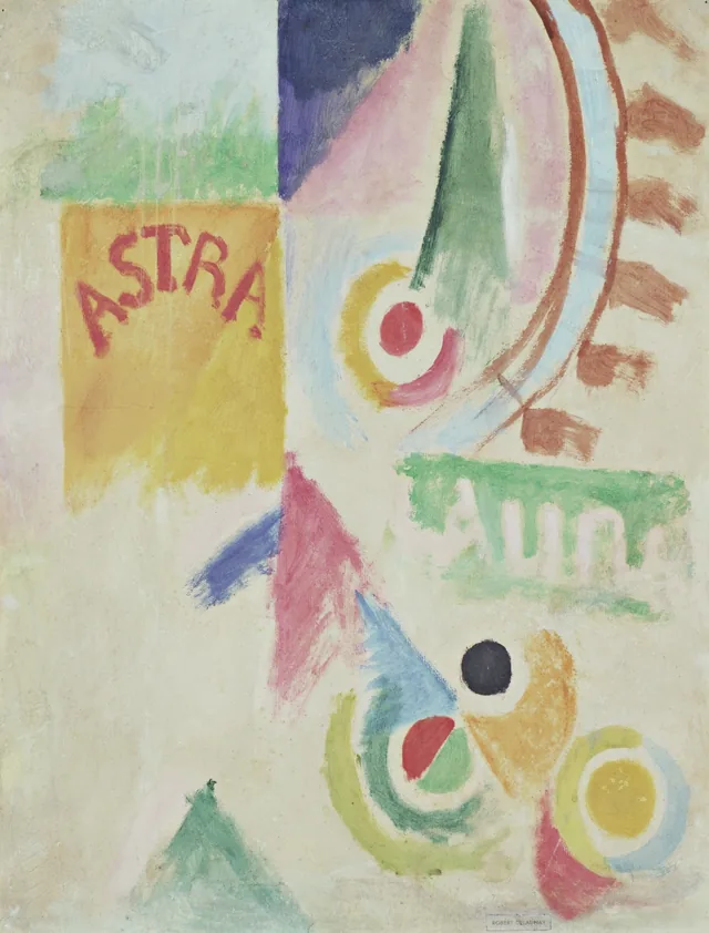 Futebol. O Time de Cardiff, Robert Delaunay
