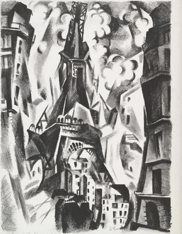 A Torre (A Torre Eiffel), Robert Delaunay