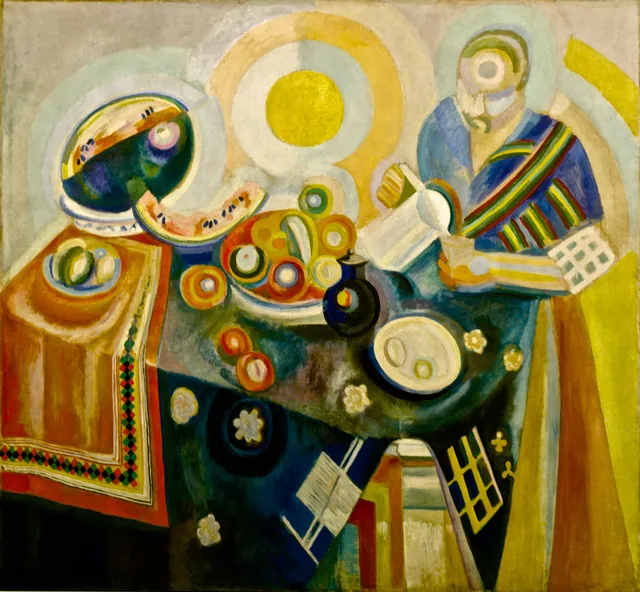 A Mulher que serve, Robert Delaunay