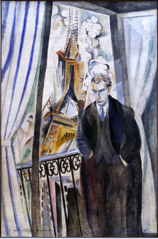 O Poeta Philippe Soupault, Robert Delaunay
