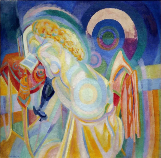 Nu junto à penteadeira, Robert Delaunay