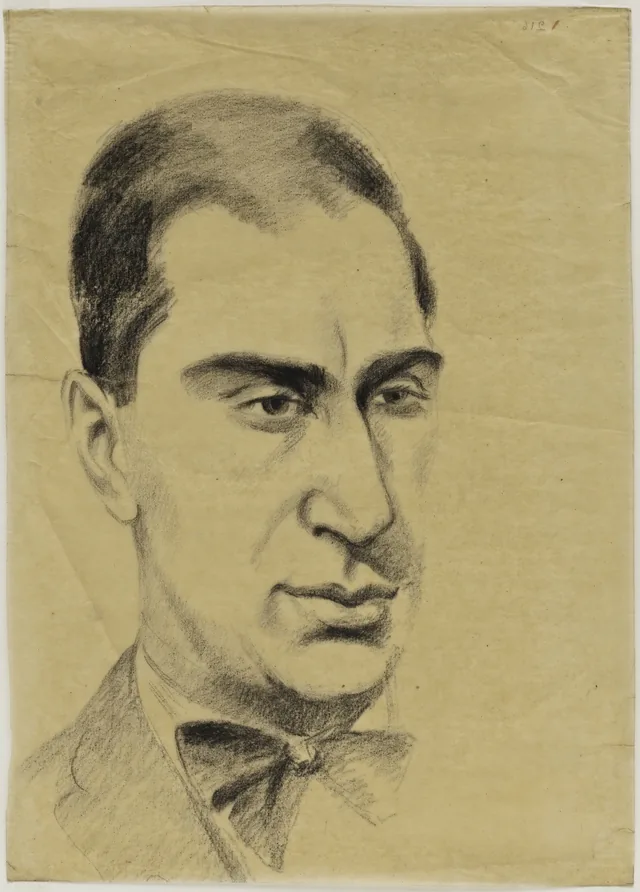 Retrato de Iliazd, Robert Delaunay