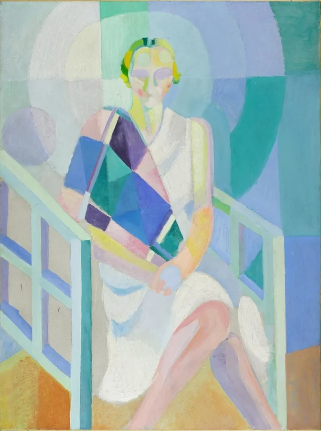 Retrato de Madame Heim, Robert Delaunay