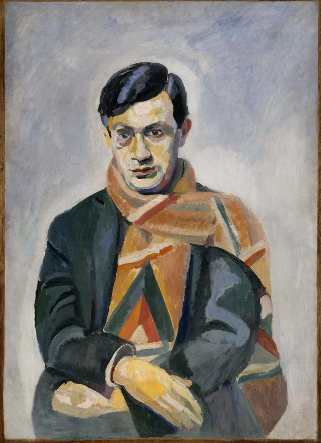 Retrato de Tristan Tzara, Robert Delaunay