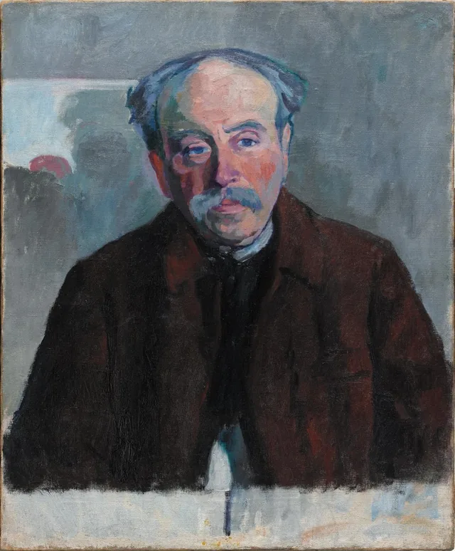 Retrato do Aduaneiro Rousseau, Robert Delaunay
