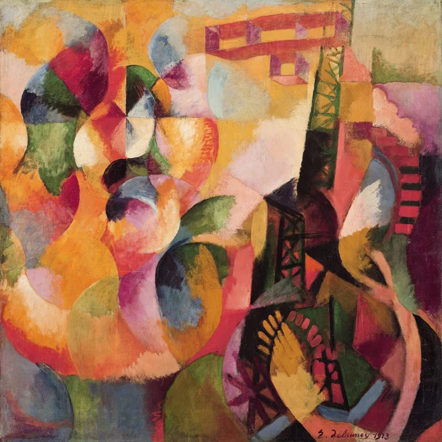 Sol, torre, aeroplano, Robert Delaunay