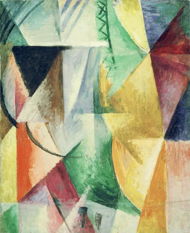 Uma janela, Robert Delaunay