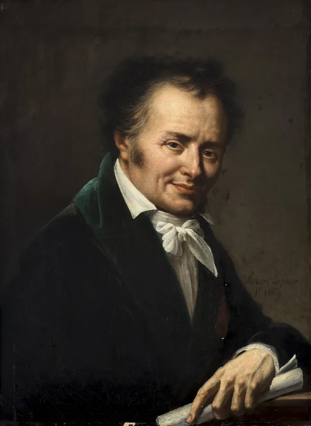 Portrait of Vivant Denon, Director of the Imperial Museums, Robert Lefèvre