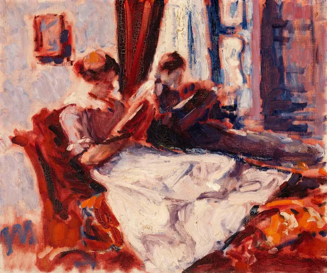 Uma leitura tranquila, Roderic O'Conor