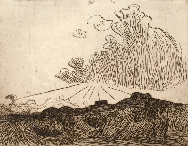 Efeito de sol numa nuvem, Roderic O'Conor