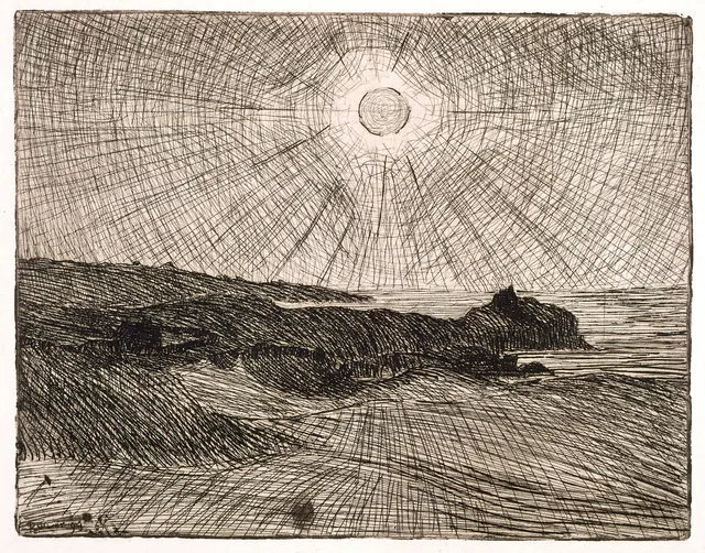 Lua cheia na costa, Roderic O'Conor