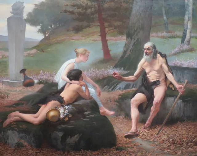A Narração de Filetas, Rodolfo Amoedo