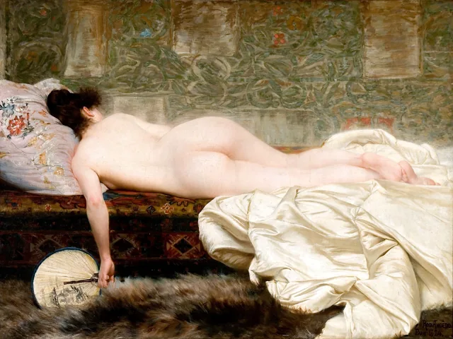Estudo de mulher, Rodolfo Amoedo