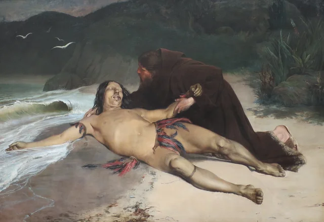 O Último Tamoio, Rodolfo Amoedo