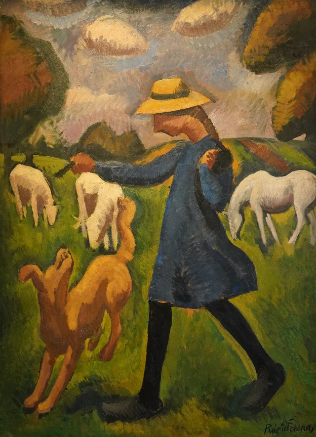 The Shepherdess, Marie Ressort as a Child