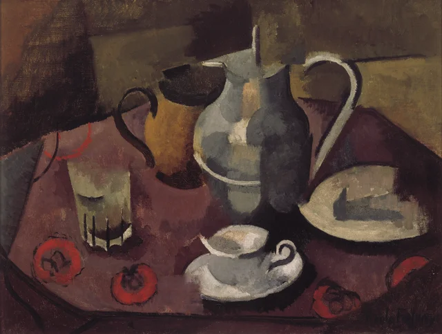 Still Life with Three Handles