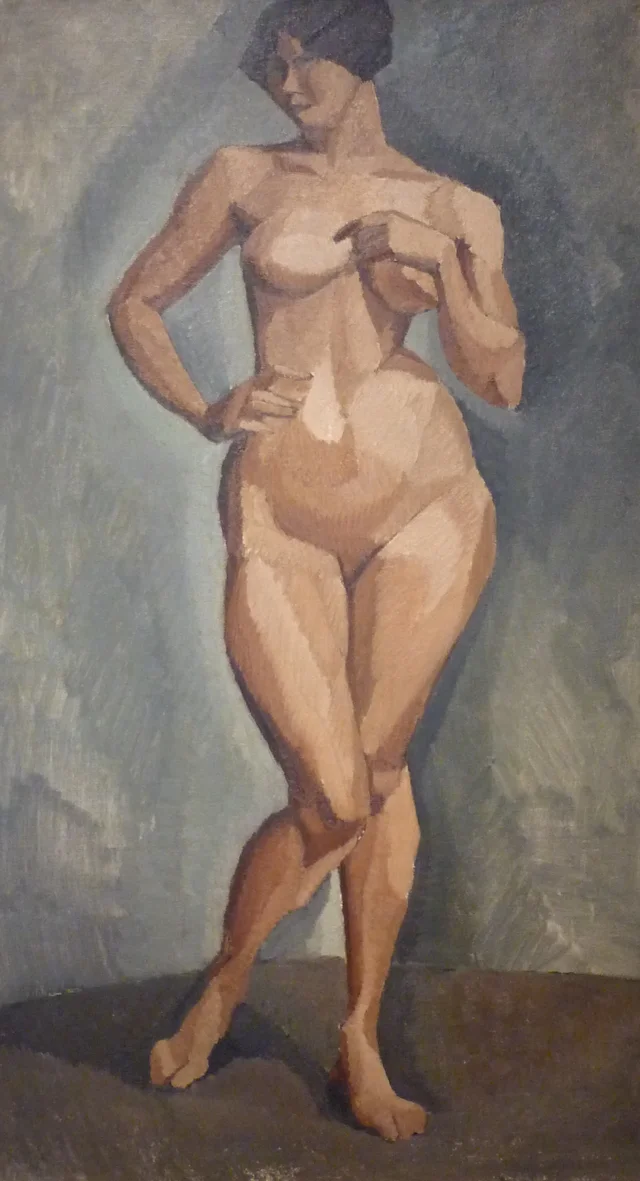Standing Nude, Front View, Roger de La Fresnaye