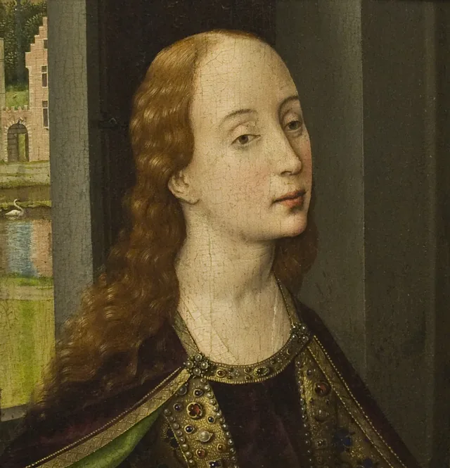 Bust of Saint Catherine (?), Rogier van der Weyden