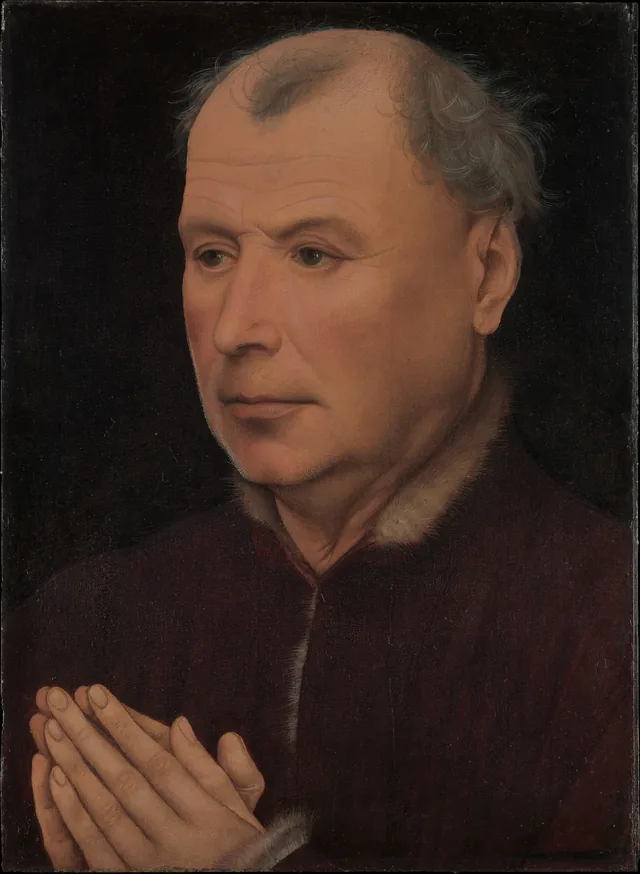 Man in Prayer, Rogier van der Weyden