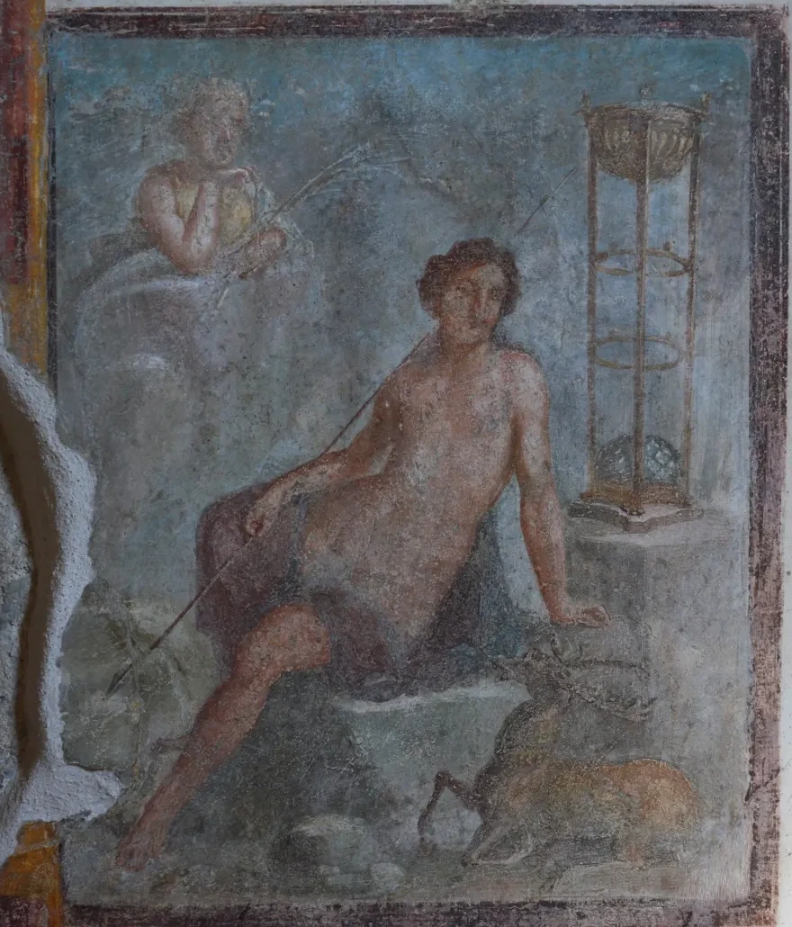 Cyparissus and the stag, Ancient Rome