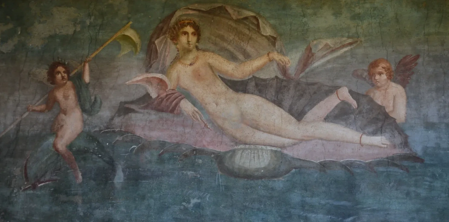 Vénus à la coquille, Rome antique