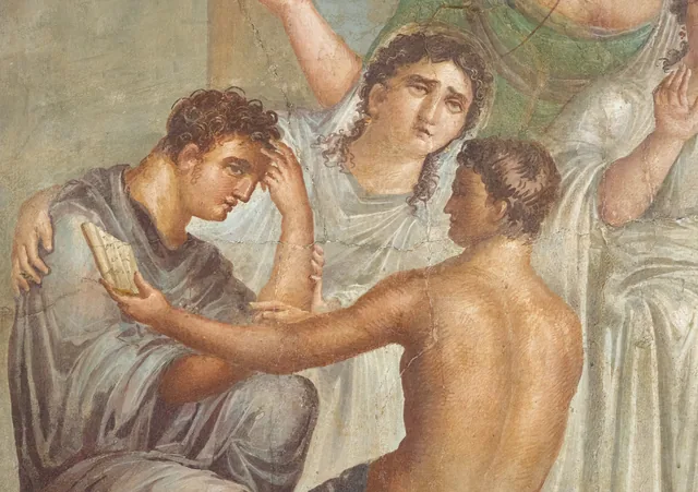 Admète et Alceste recevant l'oracle, Rome antique