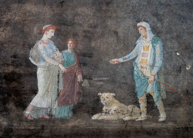 Hélène et Pâris, Rome antique