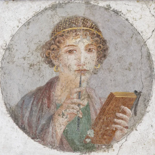 Portrait of a woman known as Sappho