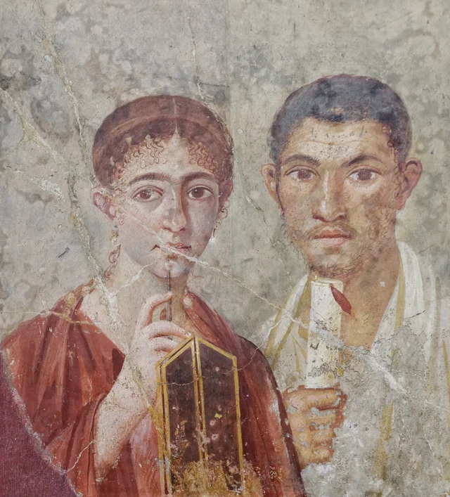 Portrait de Terentius Neo et de son épouse, Rome antique