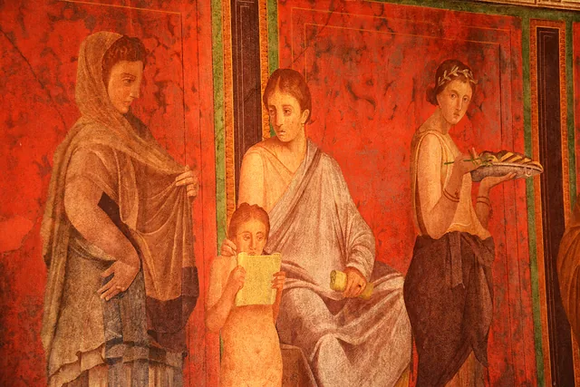 The reading of the ritual, Ancient Rome
